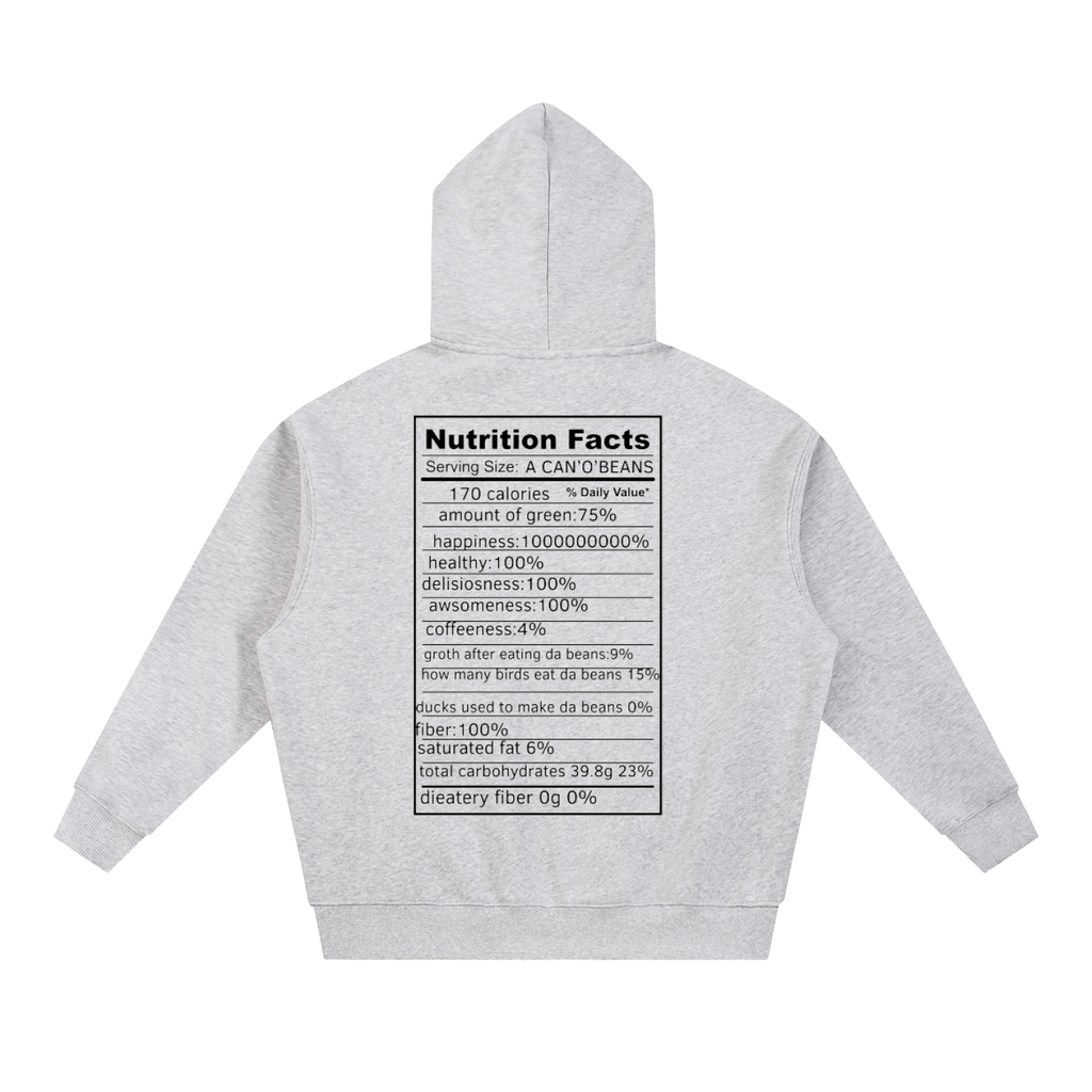 Essential Oversized Boxy Fit Fleece Hoodie