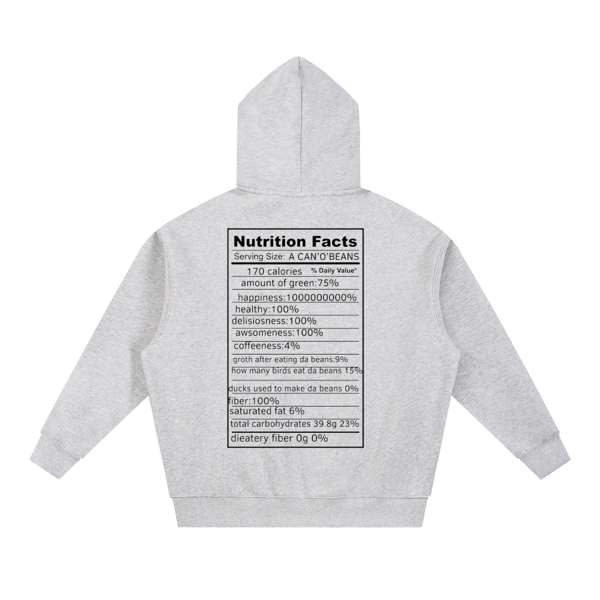 Essential Oversized Boxy Fit Fleece Hoodie