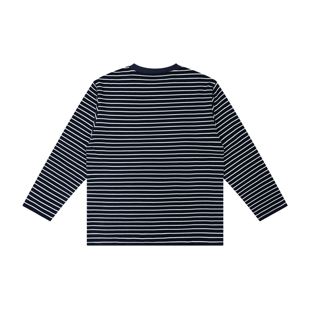 Kid's Striped Long Sleeve T-Shirt stripe pattern