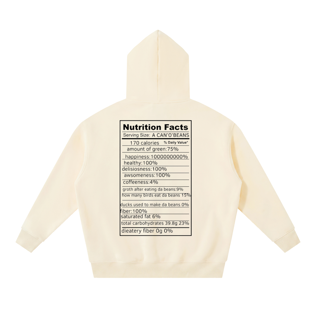Essential Oversized Boxy Fit Fleece Hoodie