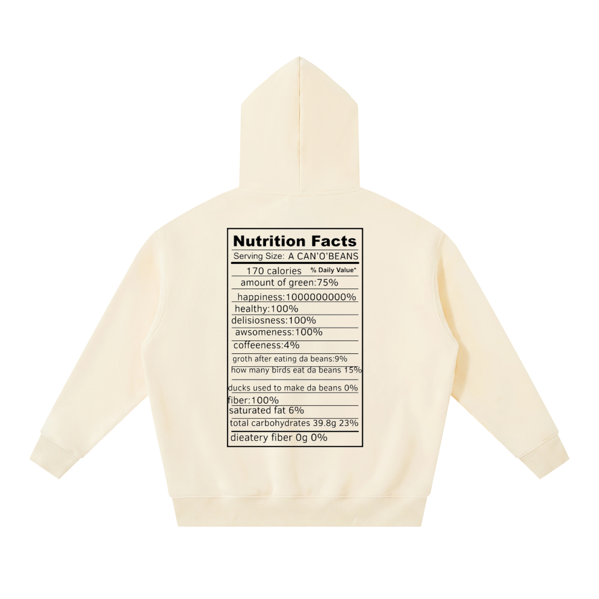 Essential Oversized Boxy Fit Fleece Hoodie