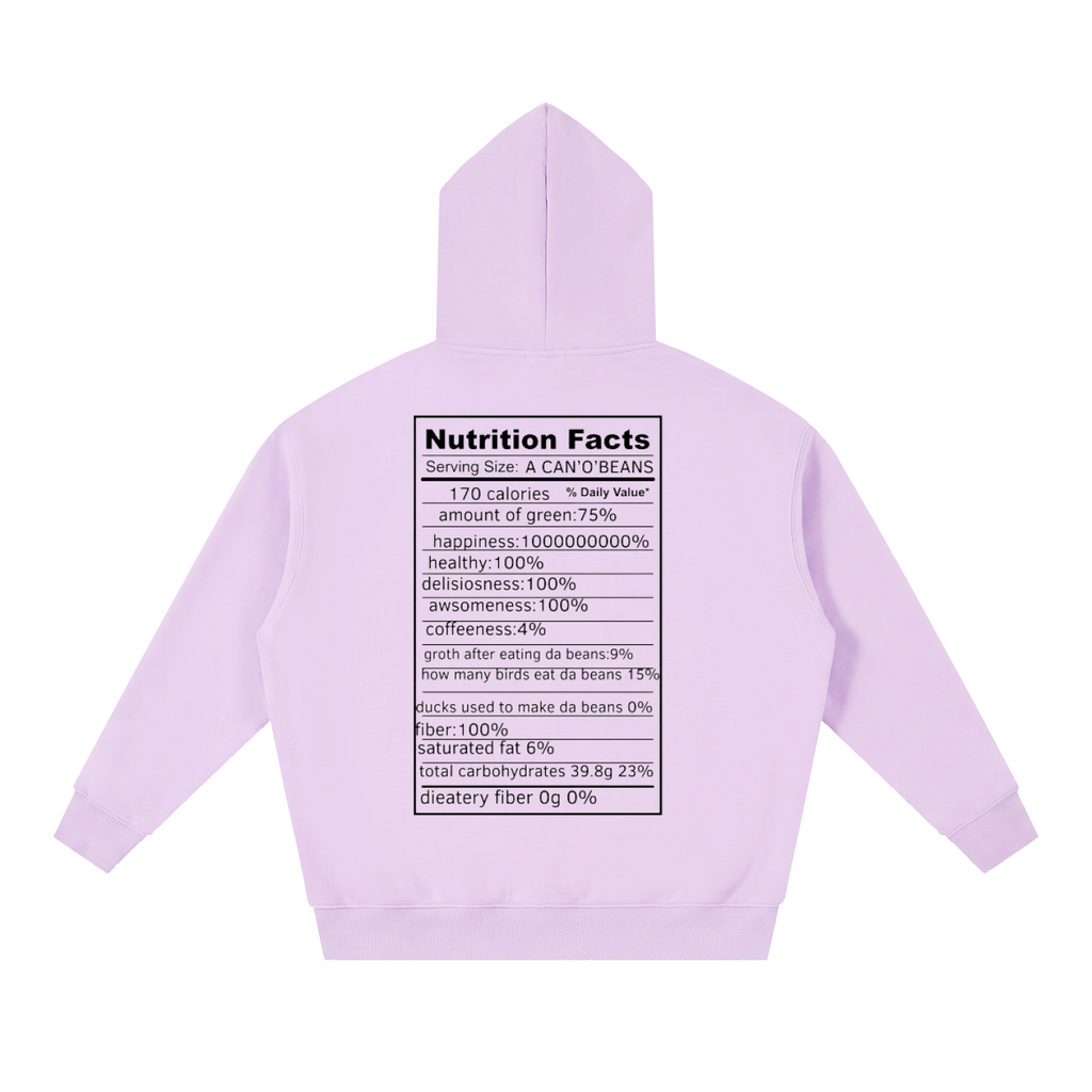 Essential Oversized Boxy Fit Fleece Hoodie