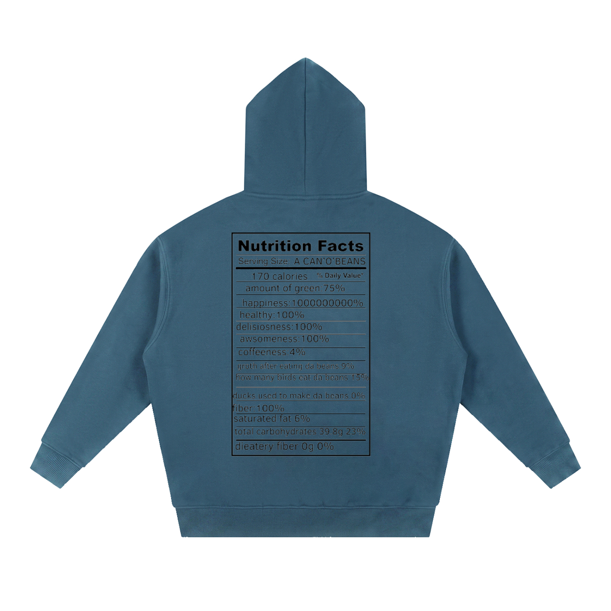 Essential Oversized Boxy Fit Fleece Hoodie