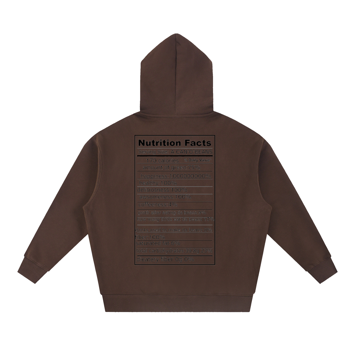Essential Oversized Boxy Fit Fleece Hoodie