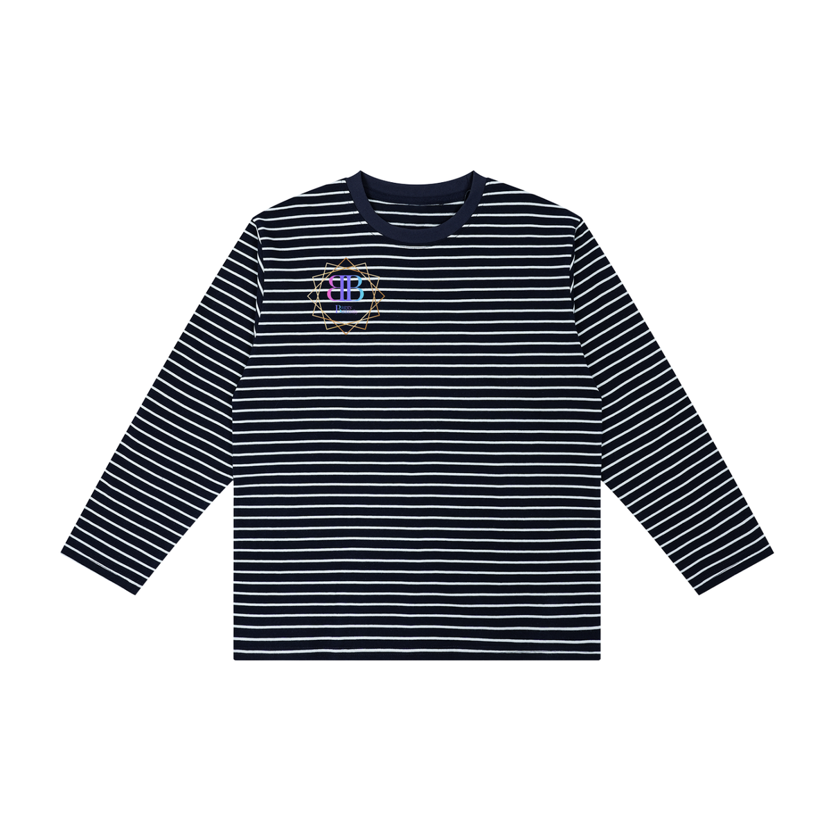Kid's Striped Long Sleeve T-Shirt stripe pattern