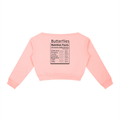 Women's Off-Shoulder Sweatshirt nutritional facts butterfly